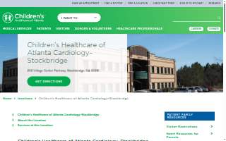 Children's Healthcare of Atlanta Cardiology - Stockbridge