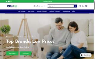 BoxDrop Sofa and Mattress