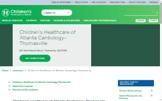 Children's Healthcare of Atlanta Cardiology - Thomasville