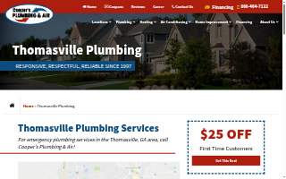 Cooper’s Plumbing & Air