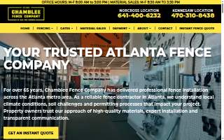 Chamblee Fence Company of Tucker