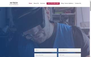 Hi-Tech Electronics website
