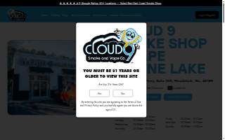 Cloud 9 Smoke Shop, Vape, & Hookah Co. - Towne Lake