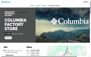 Columbia Factory Store of Woodstock