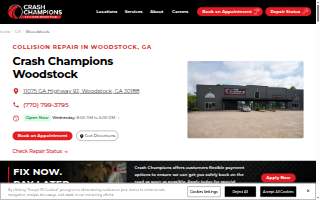 Crash Champions Collision Repair Woodstock