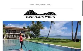 East Oahu Pools website