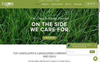 Hapa Landscaping LLC of East Honolulu website