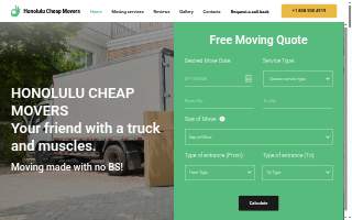 Honolulu Cheap Movers