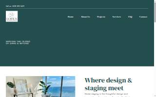 Lotus Home Staging and Redesign of East Honolulu