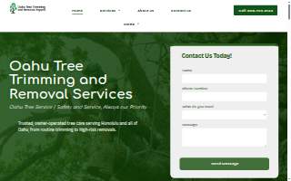 Oahu Tree Trimming and Removal Experts of East Honolulu