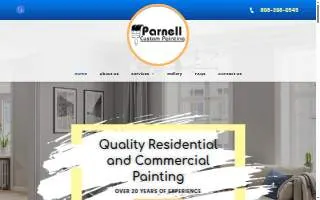 Parnell Custom Painting of East Honolulu website