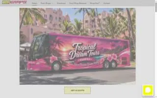 808Wraps of Ewa Beach website