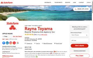 Rayna Toyama - State Farm Insurance Agent