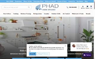 PHAD Home Appliance (Pacific Home and Appliance Distribution) of Kaneohe
