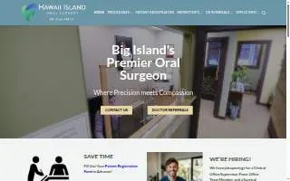 Dr. Joan M. Greco - Hawaii Island Oral Surgery, Hilo Oral Surgery, Inc. & Waimea Oral Surgery, Inc. website