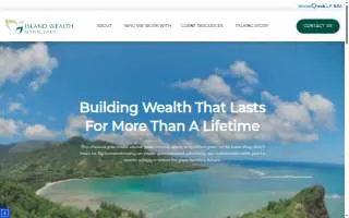 Island Wealth Management, Inc. of Hawaiian Paradise Park website