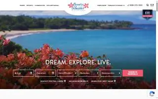 Paradise In Hawaii Luxury Homes LP website
