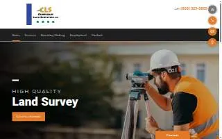 Crossroads Land Surveying of Hilo website