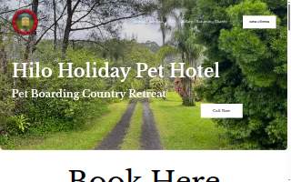 Hilo Holiday Pet Hotel | Affordable Pet Boarding Hawaii