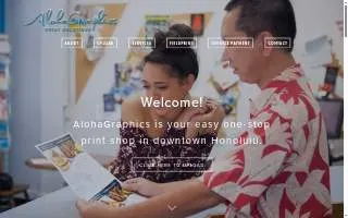 AlohaGraphics of Honolulu website