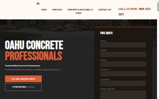 Concrete Contractors Honolulu