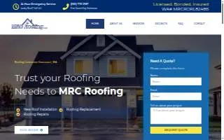 MRC Roofing LLC of Honolulu website