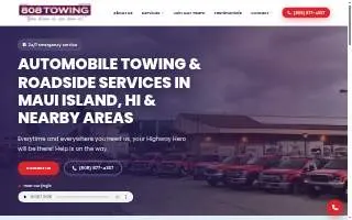 808 Towing website