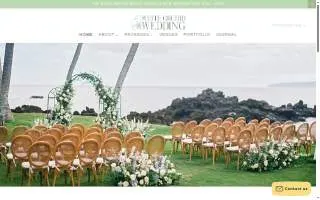 A White Orchid Wedding Inc website