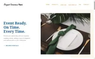 Elegant Occasions Maui LLC website