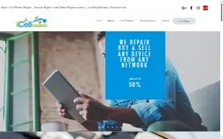 iCell Hawaii Maui’s Best Cell Phone Repair, Sales and Accessories Center of Kahului website