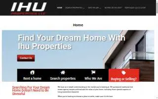 Ihu Properties LLC website