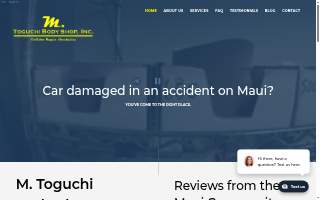 M Toguchi Body Shop, Inc. of Kihei