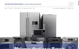 Malama Appliance Repair of Kahului website