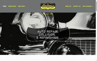 Sheltons Auto Masters website