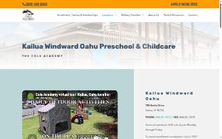 Cole Academy - Kailua Windward Oahu
