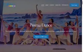 Prisma Dance website