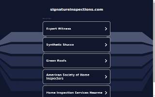 Signature Inspections Hawai’i, LLC