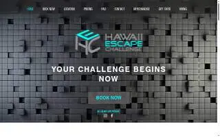 Hawaii Escape Challenge of Kaneohe website