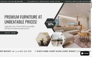 Honolulu Discount Furniture website