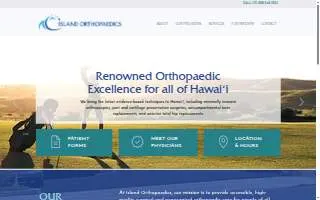 Island Orthopaedics, LLC website