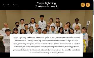 Tropic Lightning Taekwondo Hawaii