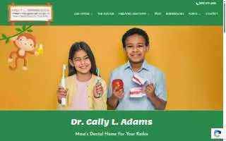 Cally L Adams, DDS, LLC website