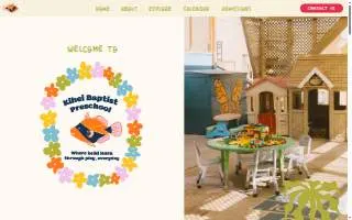 Kihei Baptist Preschool website