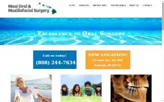 Maui Oral Surgery, LLC: Todd G. Carter, DMD of Kihei website