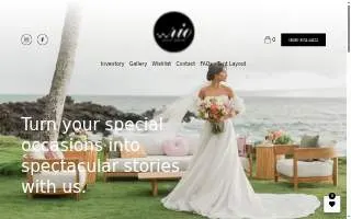 Rio Event Design - Proud to service Maui party rental needs for over 10 years. of Kihei website