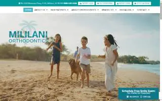 Mililani Orthodontics website