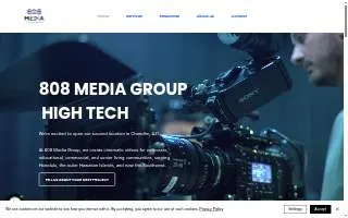 808 Media, Marketing, & Consulting Group website