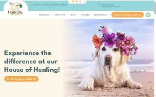 Hale Ola Pet Hospital website