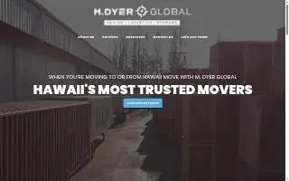 Pearl City Movers website