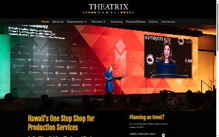 Theatrix Hawaii - Audio Visual Company - Oahu